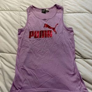 Kids puma tank top